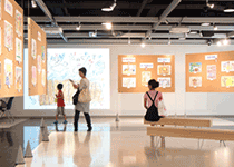 絵画コンテスト入選作品展示